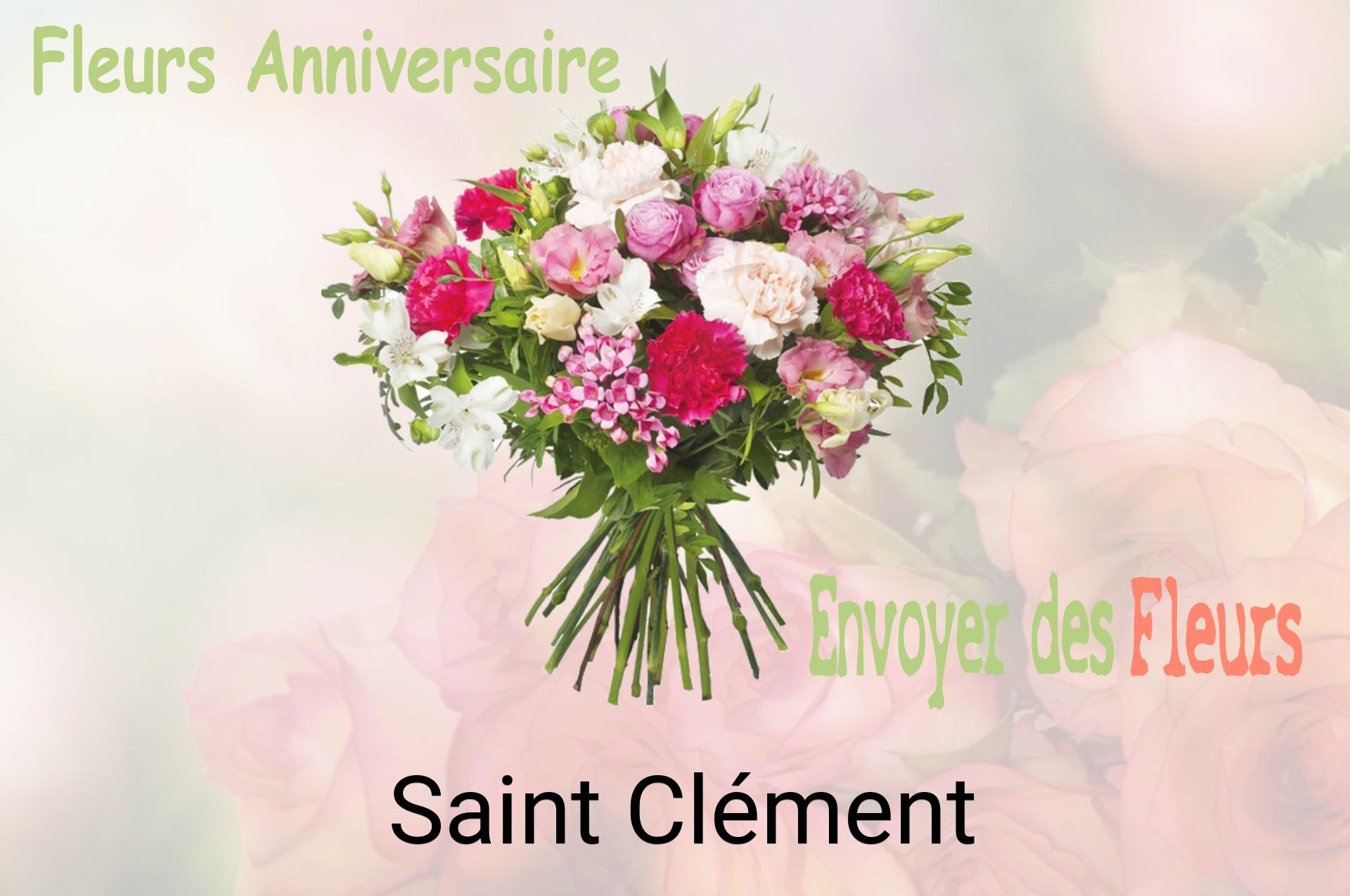 Bouquet de fleurs d’anniversaire livré à Saint-Clément
